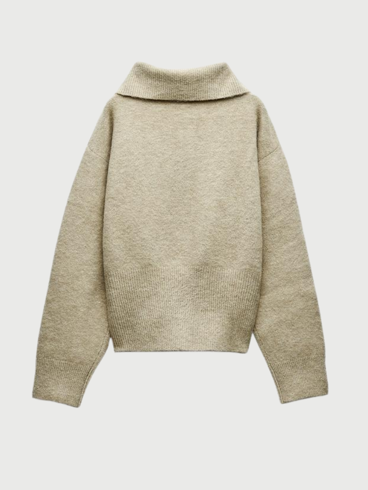 Strickpullover Eleganter Stil Und Ultimatives Komfort-Sweaters-WUNDERLOOK